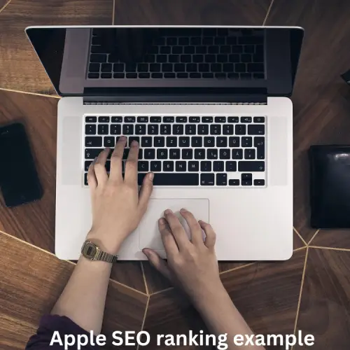 Apple SEO ranking example