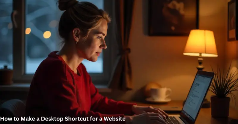 How to Make a Desktop Shortcut for a Website |