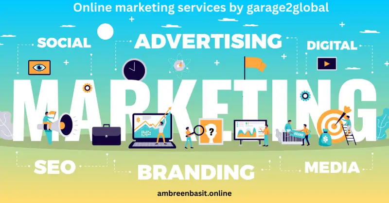Online marketing services by garage2global