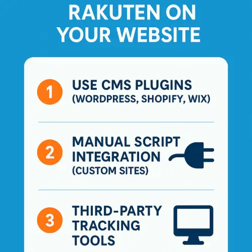 ways to activate rakuten on your website
