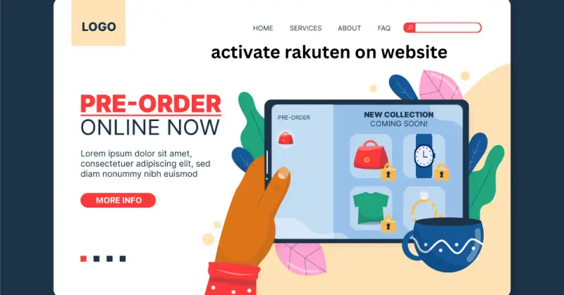 How to activate rakuten on website