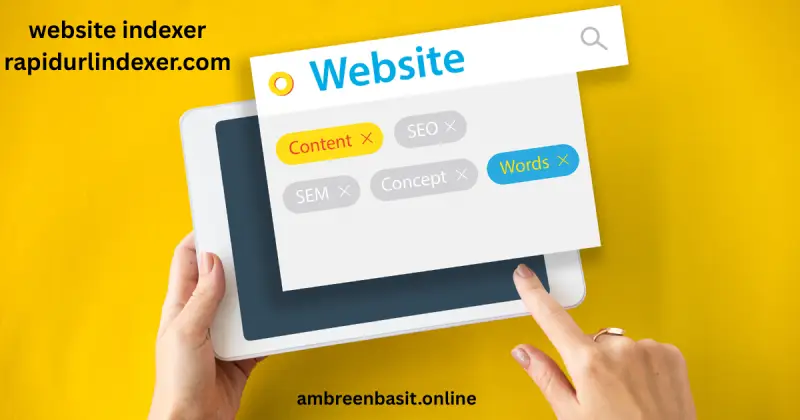 website indexer