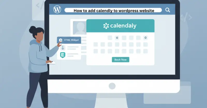 add calendly to wordpress website using elementor
