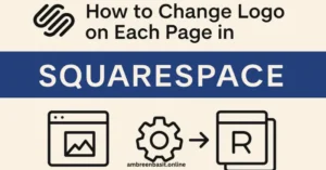how to change logo on each page squarespace