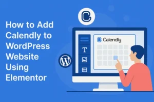 add calendly to wordpress website using elementor