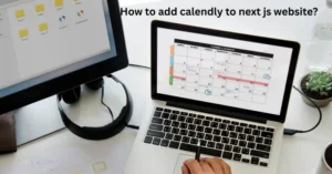 how to add calendly to next js website