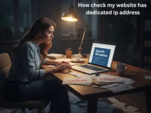 How check my website has dedicated ip address