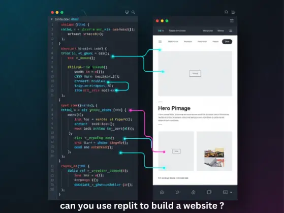 eal-time code editor with live preview showing instant website updates while coding